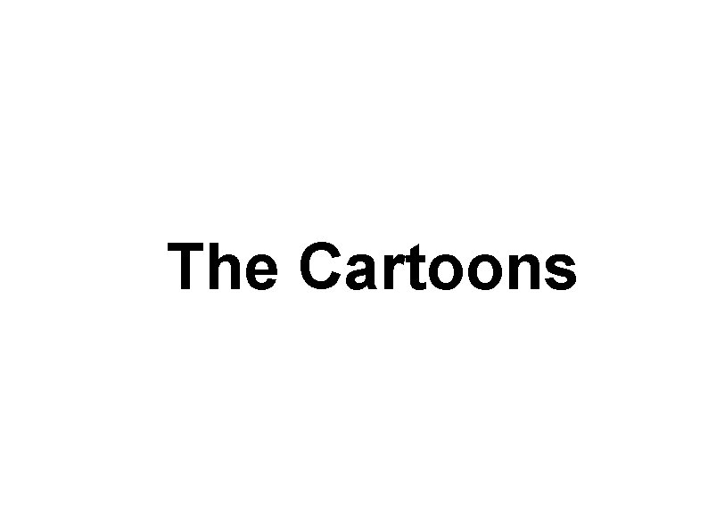 The Cartoons 