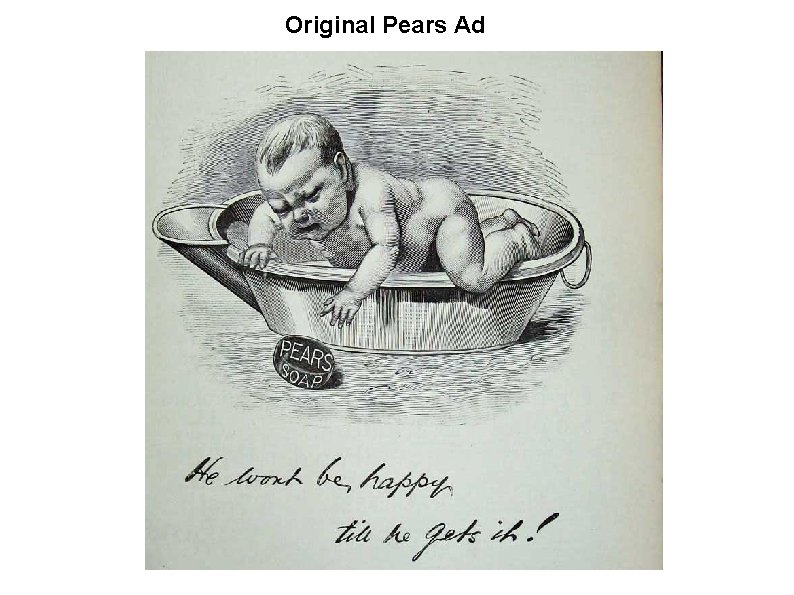 Original Pears Ad 