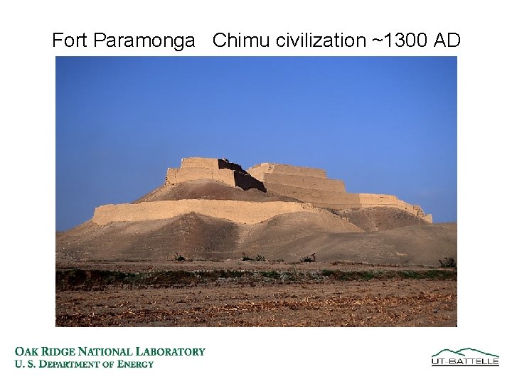 Fort Paramonga Chimu civilization ~1300 AD 