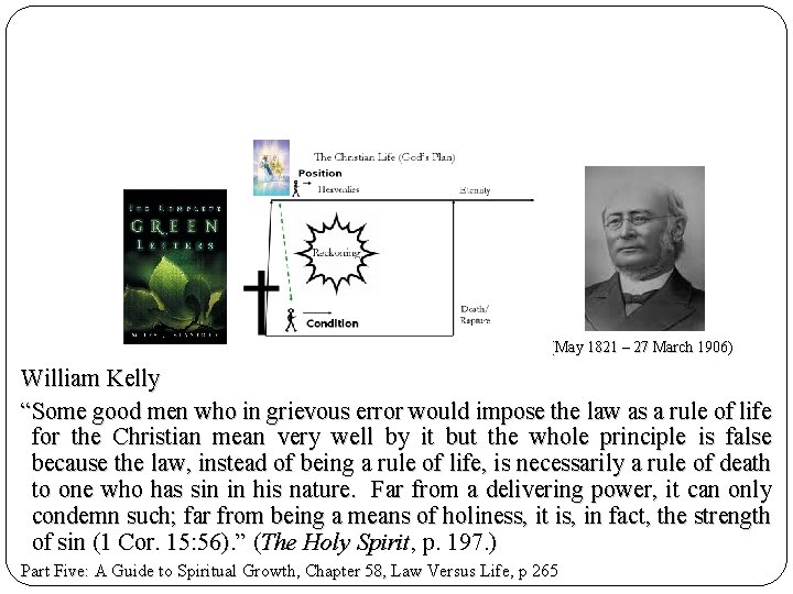 (May 1821 – 27 March 1906) William Kelly “Some good men who in grievous