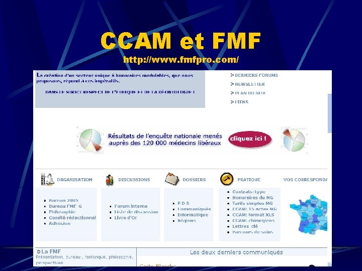 CCAM et FMF http: //www. fmfpro. com/ 26 