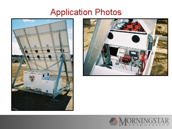 Application Photos 