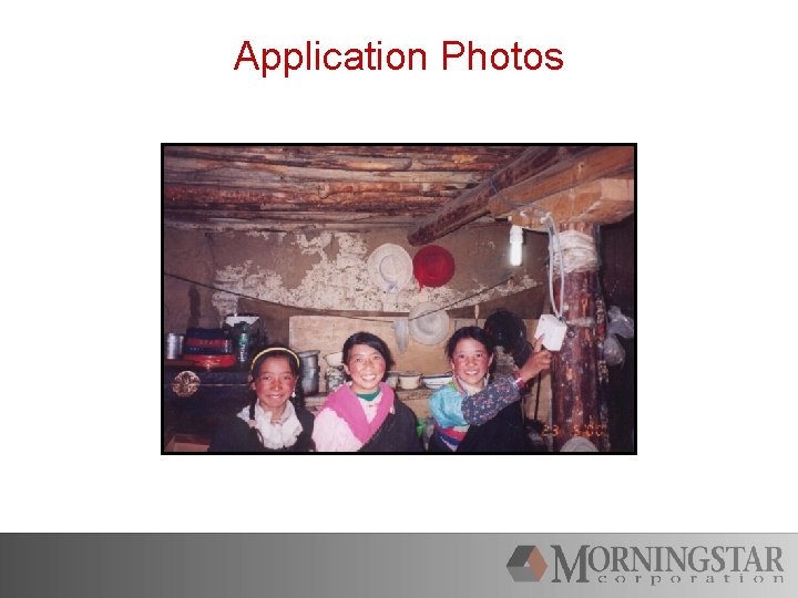 Application Photos 