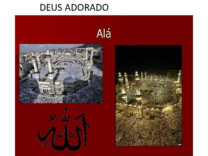 DEUS ADORADO 
