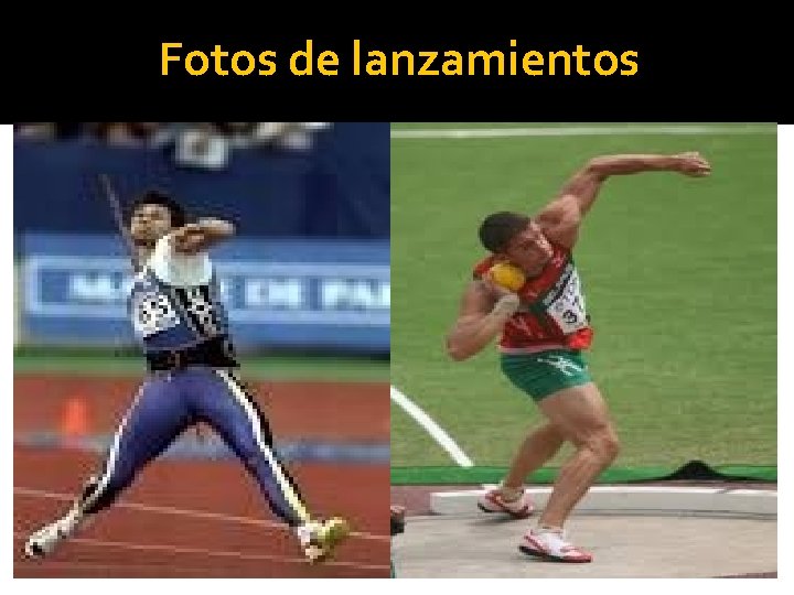 Fotos de lanzamientos 