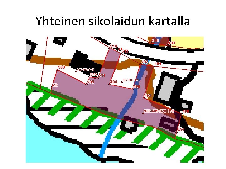 Yhteinen sikolaidun kartalla 