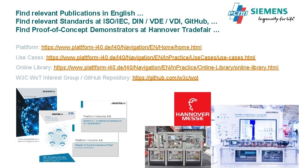 Find relevant Publications in English … Find relevant Standards at ISO/IEC, DIN / VDE Find relevant Publications in English … Find relevant Standards at ISO/IEC, DIN / VDE