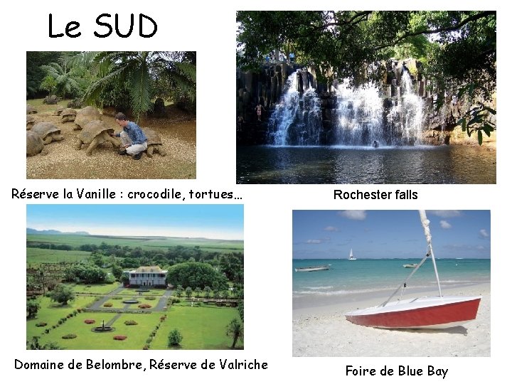 Le SUD Réserve la Vanille : crocodile, tortues… Domaine de Belombre, Réserve de Valriche