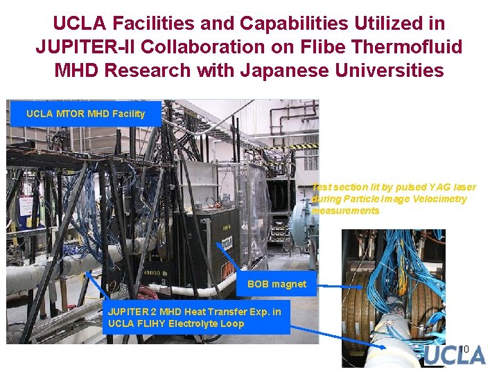 UCLA Facilities and Capabilities Utilized in JUPITER-II Collaboration on Flibe Thermofluid MHD Research with UCLA Facilities and Capabilities Utilized in JUPITER-II Collaboration on Flibe Thermofluid MHD Research with