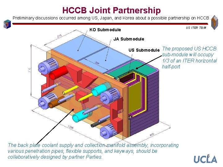 HCCB Joint Partnership Preliminary discussions occurred among US, Japan, and Korea about a possible HCCB Joint Partnership Preliminary discussions occurred among US, Japan, and Korea about a possible