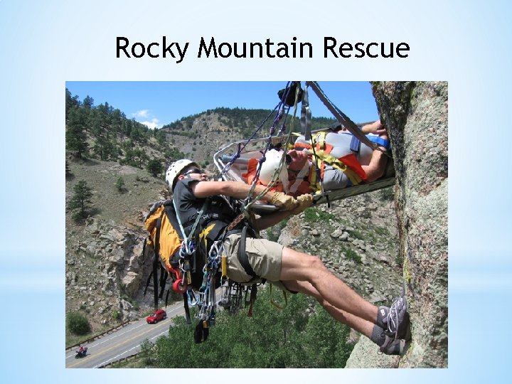 Rocky Mountain Rescue 