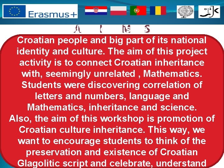 Croatian Glagolitic is the. Soldest letter of A script I M Croatian people and