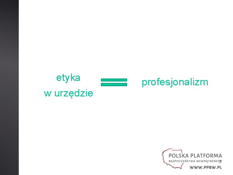 etyka w urzędzie profesjonalizm 7 