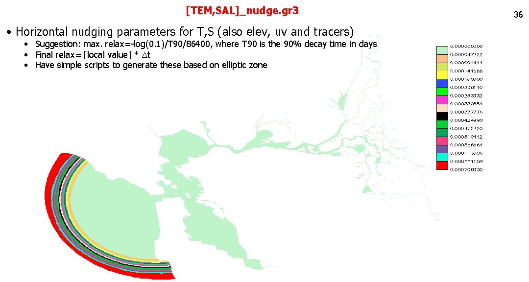 [TEM, SAL]_nudge. gr 3 • Horizontal nudging parameters for T, S (also elev, uv