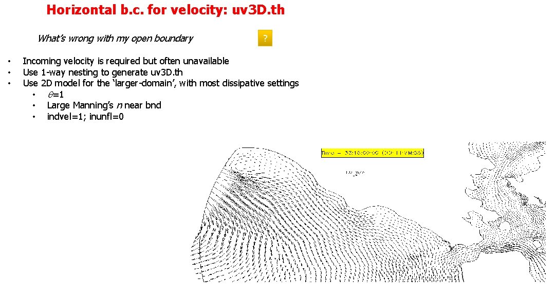 Horizontal b. c. for velocity: uv 3 D. th What’s wrong with my open Horizontal b. c. for velocity: uv 3 D. th What’s wrong with my open