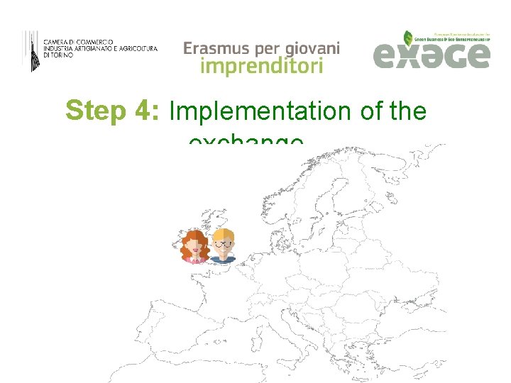 Step 4: Implementation of the exchange 