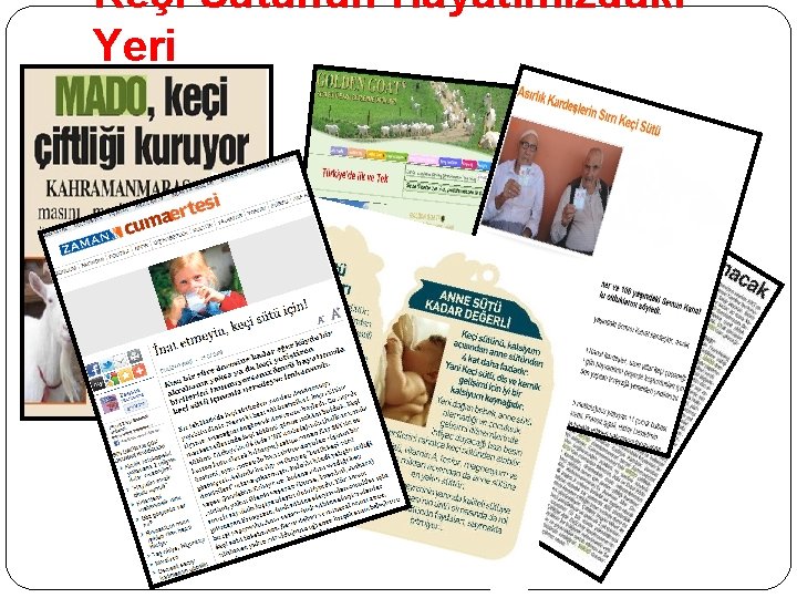 Keçi Sütünün Hayatımızdaki Yeri Keçi Sütünün Hayatımızdaki Yeri