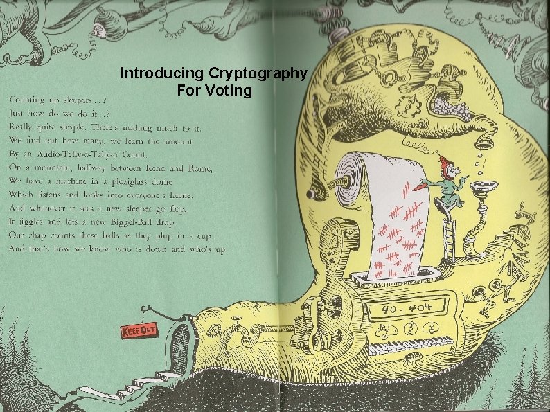 Introducing Cryptography For Voting 