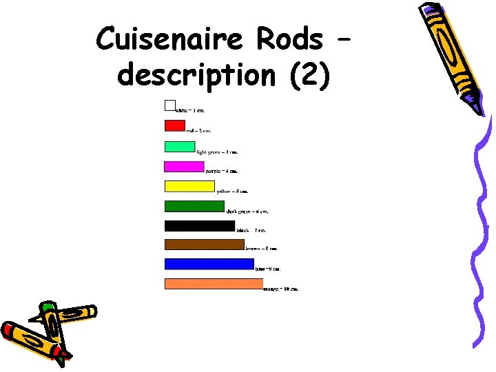 Cuisenaire Rods – description (2) 