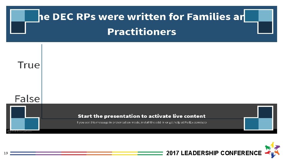 19 2017 LEADERSHIP CONFERENCE 