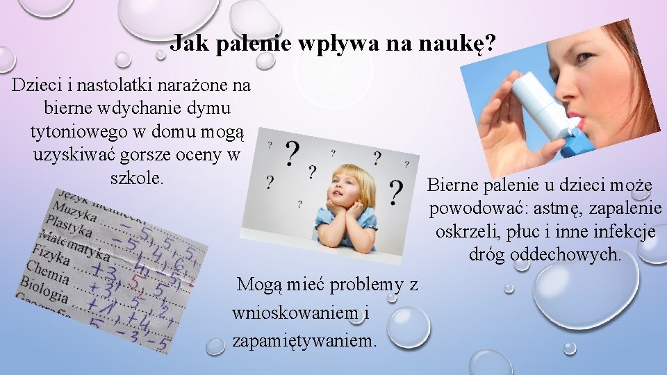 Jak palenie wpływa na naukę? Dzieci i nastolatki narażone na bierne wdychanie dymu tytoniowego