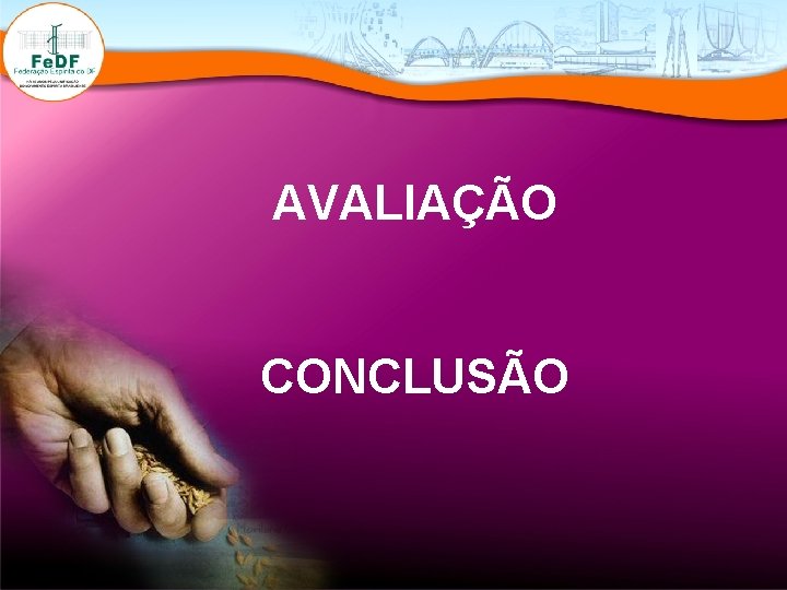 AVALIAÇÃO CONCLUSÃO 