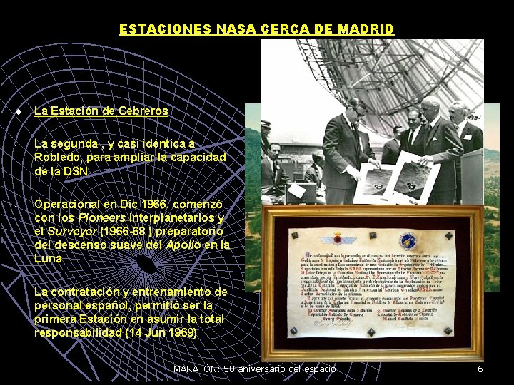 ESTACIONES NASA CERCA DE MADRID u - - - La Estación de Cebreros La