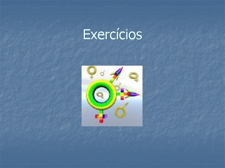 Exercícios 