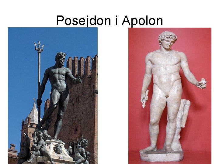Posejdon i Apolon Posejdon i Apolon