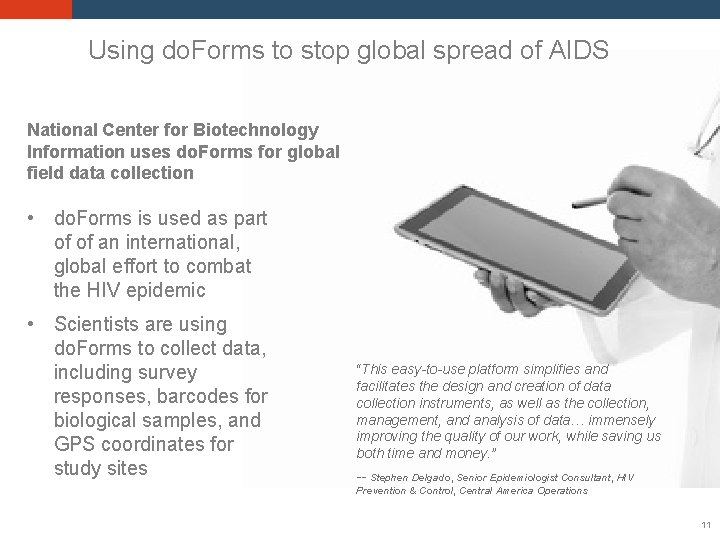 Using do. Forms to stop global spread of AIDS National Center for Biotechnology Information