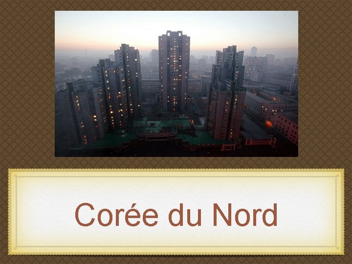 Corée du Nord 