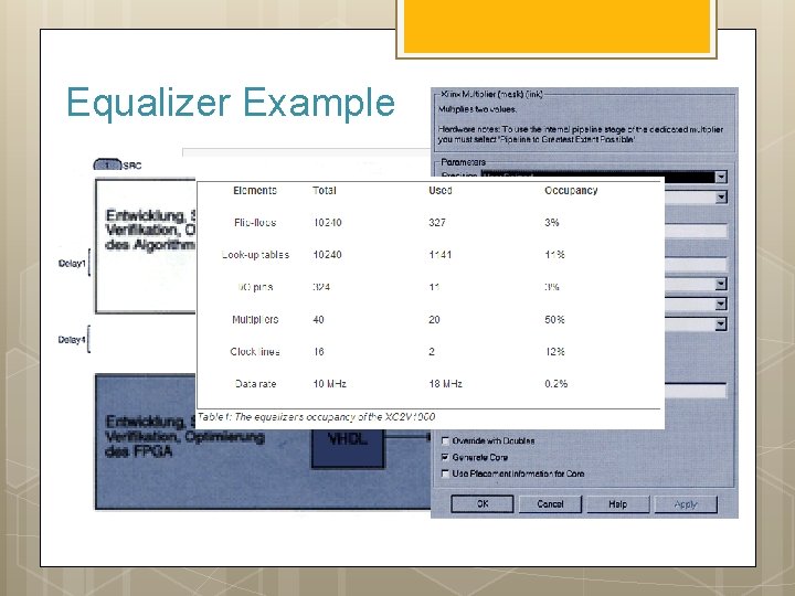 Equalizer Example 