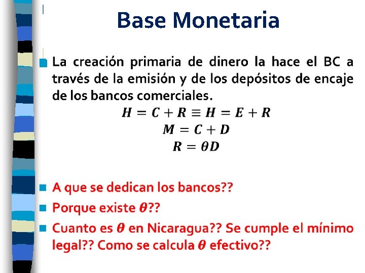 Base Monetaria n 