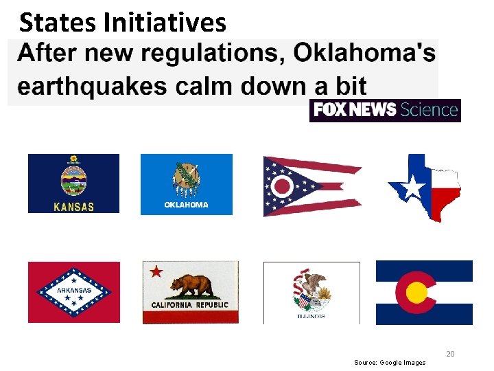 States Initiatives 20 Source: Google Images 