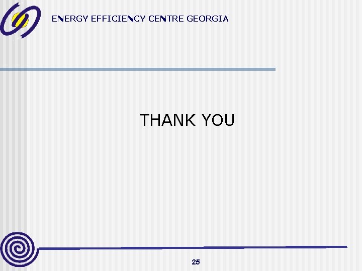 ENERGY EFFICIENCY CENTRE GEORGIA THANK YOU 25 