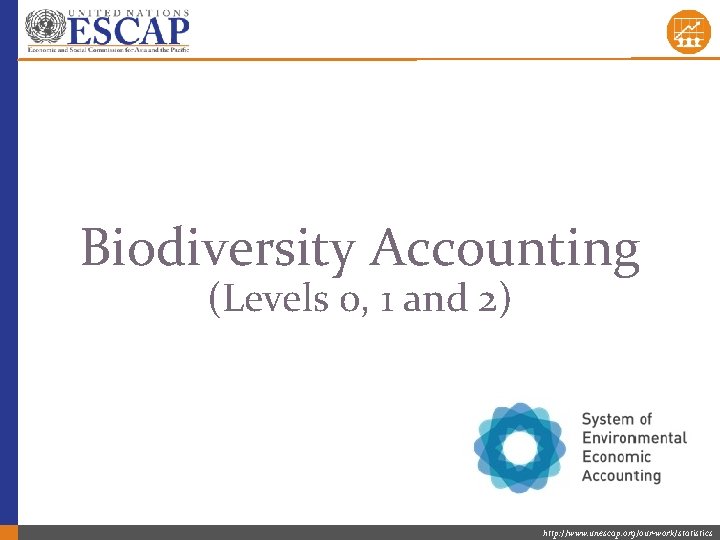 Biodiversity Accounting (Levels 0, 1 and 2) http: //www. unescap. org/our-work/statistics 