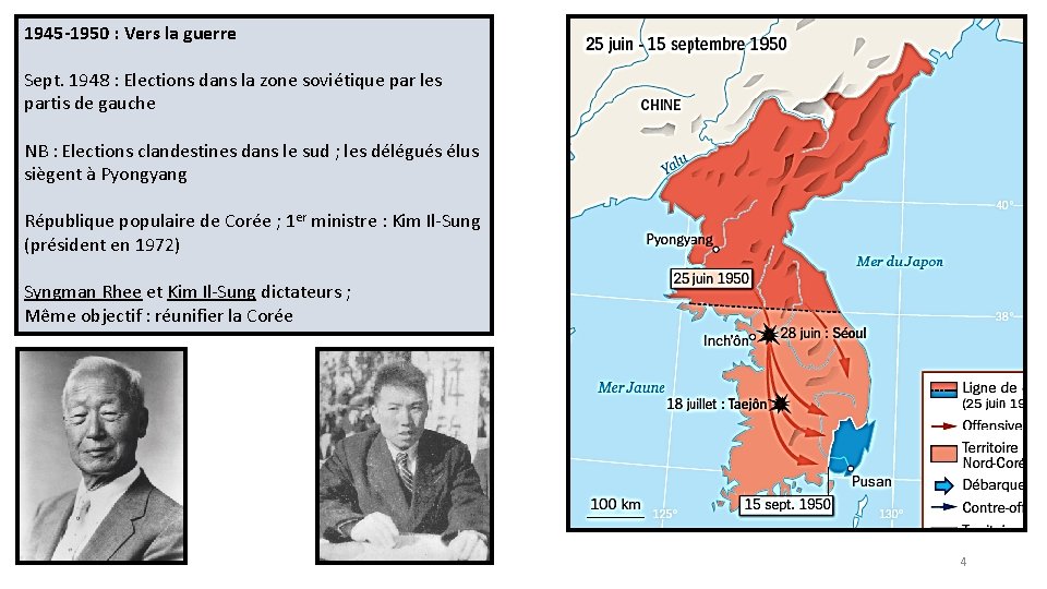 1945 -1950 : Vers la guerre Sept. 1948 : Elections dans la zone soviétique