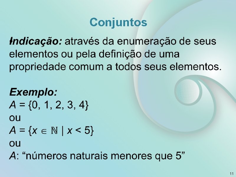 Conjuntos • 11 