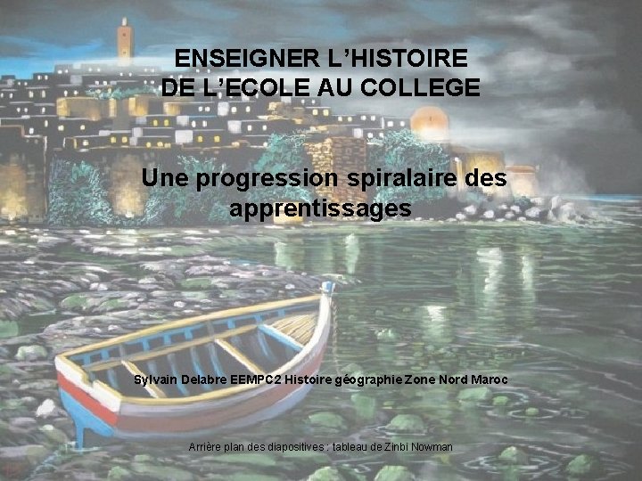 Enseigner Lhistoire De Lecole Au College Une Progression