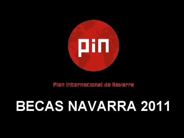 BECAS NAVARRA 2011 