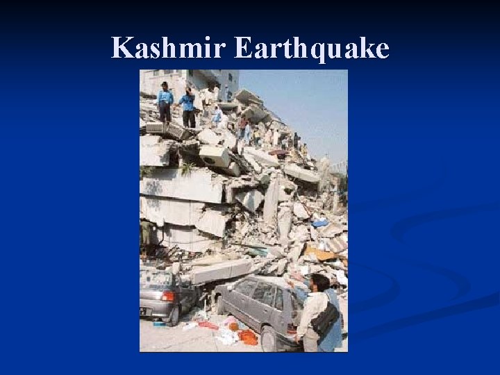 Kashmir Earthquake 