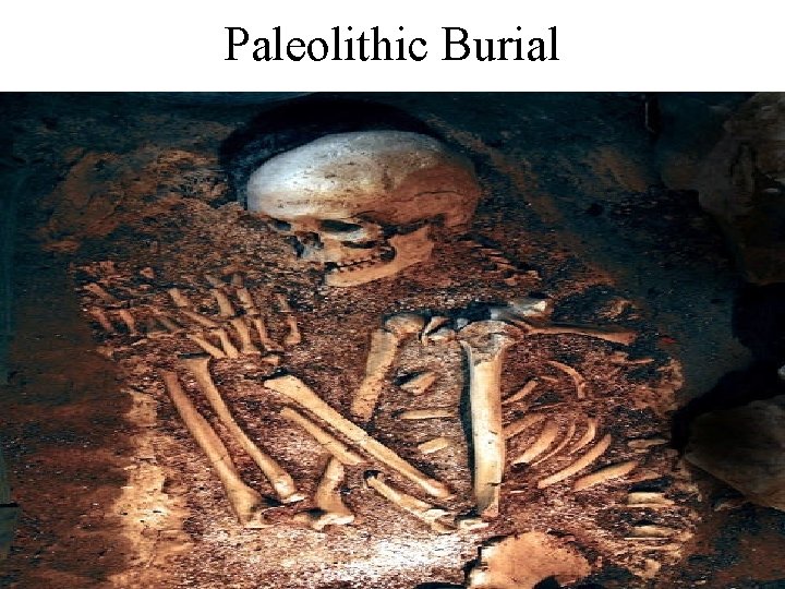 Paleolithic Burial 