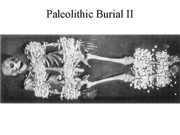 Paleolithic Burial II 