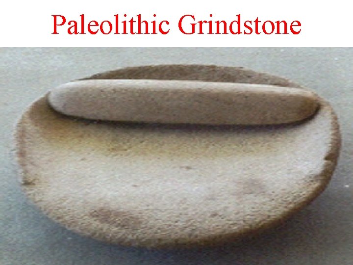 Paleolithic Grindstone 