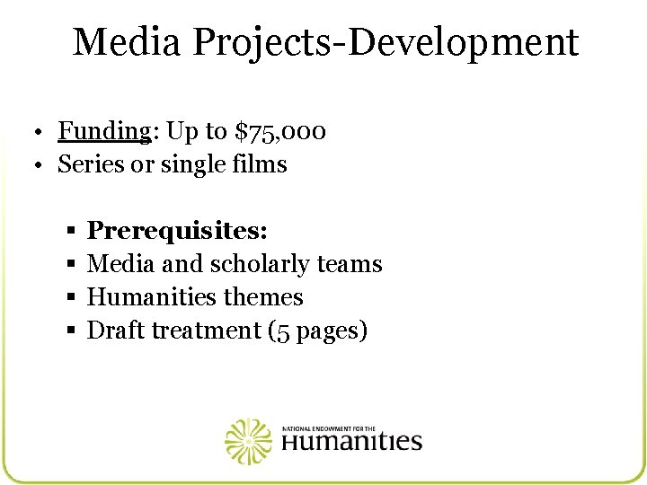 Development Media Project Media Projects Welcome David Weinstein Dweinsteinneh gov www
