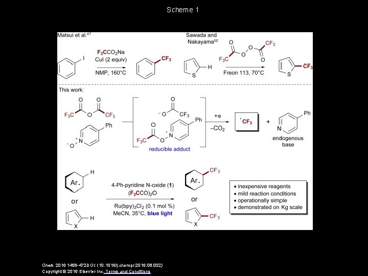 Scheme 1 Chem 2016 1456 -472 DOI: (10. 1016/j. chempr. 2016. 08. 002) Copyright