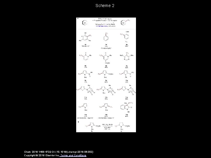 Scheme 2 Chem 2016 1456 -472 DOI: (10. 1016/j. chempr. 2016. 08. 002) Copyright