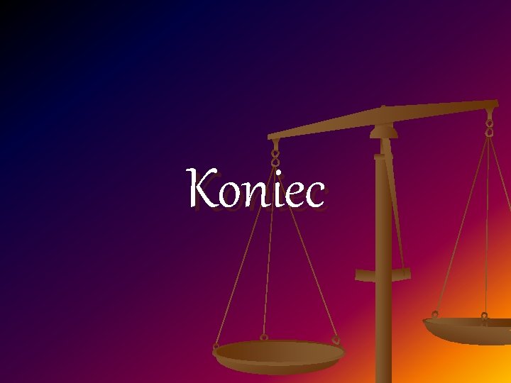 Koniec 