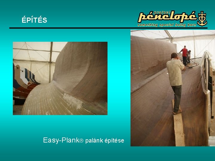 ÉPÍTÉS Easy-Plank® palánk építése 