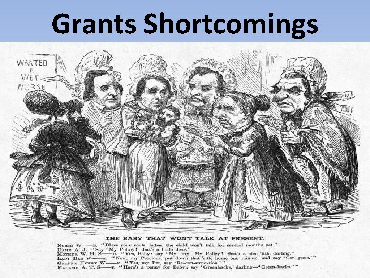 Grants Shortcomings 